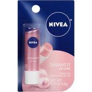 Nivea Shimmer Lip Care, Moisturizing Lipstick, Containing Shea Butter and Jojoba Oil, 0.75oz