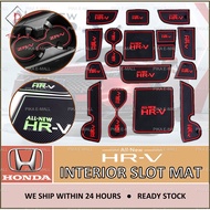 [RUBBER] Honda HRV 2022 - 2025 Slot Mat Car Interior Non Slip Mat HRV 2024 Accessories 2025