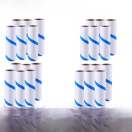 90 ตorn Large 16cm24cm Wide Tearable Sticky Hair Remover Roller Dust Paper Core Hair Removal Tool Ec