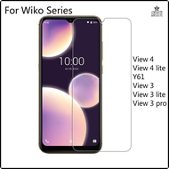 [เปิดภาพ] 2ชิ้นกระจกนิรภัยสำหรับ Wiko View 4 Lite View 4 Y61ปกป้องหน้าจอ2.5D 9ชั่วโมงสำหรับ Wiko Vie