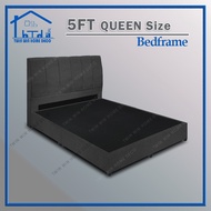 [Twin Win Home] - Fabric Queen size Headboard + Bed base/8 Inch Divan Bed Base