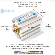 XCPC - SD 20X25 / SDA 20 X 25 / SDA-20X25 - Pneumatic Compact Cylinder