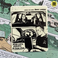 Sineklab - Sticker film FALLING IN LOVE FILM - Sticker Film / Movie / Cinema / Series / Laptop Stick