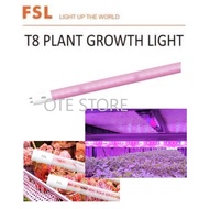 FSL T8 12W 4FT PLANT GROW LED LIGHT TUBE (X 25 UNIT/BOX)(SEED GROW/VEGETABLE/FRUIT & FLOWERING)
