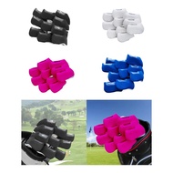 [mcfsnzwtxz1bw] 10Pcs Golf Iron Headcover Set Protector Guard Portable Training Accessories Golf
