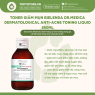 Toner Bielenda Dr Medica Anti-acne Dermatological Toning Liquid làm sạch sâu & dịu da giảm mụn kiềm