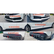 Proton Saga MC3 2025 2026 2027 Advance aGt Vten R3 Bodykit body kit front side rear skirt lip boot t