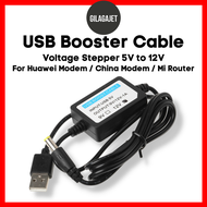 Car USB Booster Voltage Stepper DC 5v to 12v for Huawei Modem Router B618 B310 B528 B612 B525 B315 B