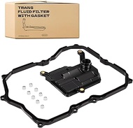 Automatic Transmission Filter Kit with Pan Gasket Compatible with Volkswagen Tiguan 2018-2024，Atlas 