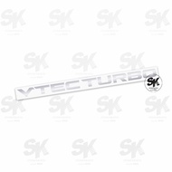 Vtec Turbo rear Sticker Cutting Vinyl for Honda Civic FC, FK8, Type R, CRV