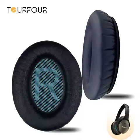 TOURFOUR Replacement Earpads for BOSE Bose QC15,QC2,QC25,AE2,AE2i Headphones Ear Cushion Headband