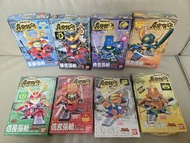 超時空要塞 Macross絕版Bandai超時空要塞,超時空烈伝,戰國真空路守,fullsets8盒