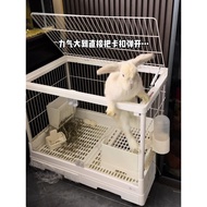 New Rabbit Cage R81PRO Tempered Transparent Glass Household Large Rabbit Cage Indoor Dedicated Guine