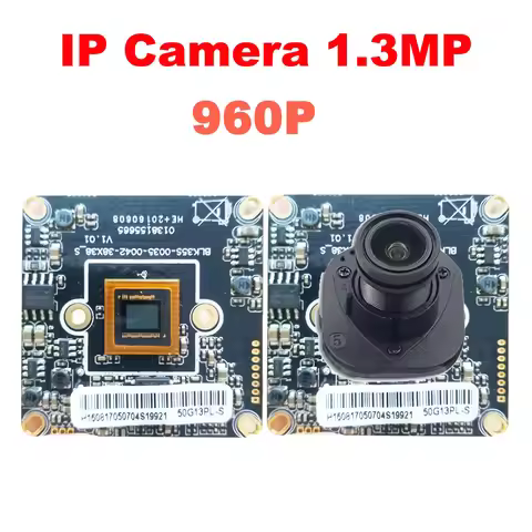 XMEye IP Camera MainBoard 1.3MP 960P HD Surveillance Security Camera IP Cam Module Motion Detection