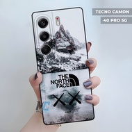 TNF MONTANA CASE SOFTCASE TECNO CAMON 40 PRO 5G MOTIF TECNO CAMON 40 4G UV PRINTINGtnf | FULL COVER 