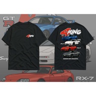 CAR T-SHIRT /4KING RACING CAR / Streetwear Premium cotton shirt / slim fit /
