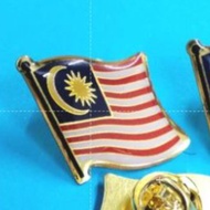 MALAYSIA FLAG Collar Pin Bendera Malaysia Butterfly Pin Flag Bendera Pin Kolar Bendera Malaysia