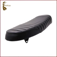 [kokiya] Flat Saddle Cafe Racer Vintage Seat Cushion Replaces for Honda CB350 CB400 CB750