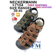 NECKERMANN 7104 Size 39-45 SPORT SANDAL BROWN GREY MEN SG RETAILER SELLER LOCAL DELIVERY INDOOR OUTD