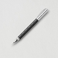 【Faber-Castell】成吉思汗AMBITION菱格紋鋼筆-EF尖 免費刻字