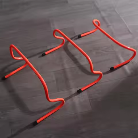 Footwork Training Hurdle Training Plyometric Adjustable Football Hurdles Athletes Lightweight Speed