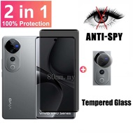 Anti-Spy Tempered Glass for Vivo V40 Pro 5G Screen Protector for Vivo V40 5G V40 V30 X100 Pro Ultra 