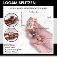 Klem grounding clamp kebel listrik grounding penangkal petir kuku macan uk 50mm grounding clamp
