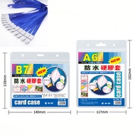 10 pcs A6 B7 VACCINATION ID CARD CASE HOLDER WATERPROOF