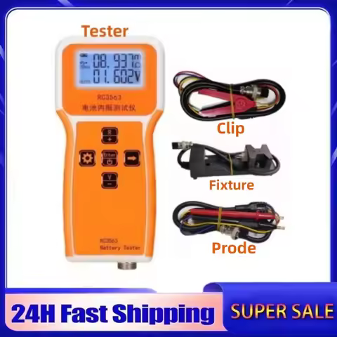 RC3563 Battery Voltage Internal Resistance Tester High-precision Trithium Lithium Iron Phosphate 186