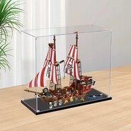Transparent Acrylic Display Box For Lego 70413 Pirate Ship Display Case Dustproof Cover