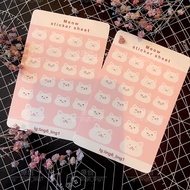 Meow Sticker sheet | ling6_ling1