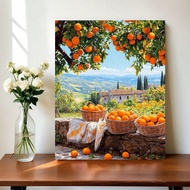 1pc Painting By Numbers For Adults Fruit Diy Kits Crafts Handpainted On Canvas Picture Drawing Color