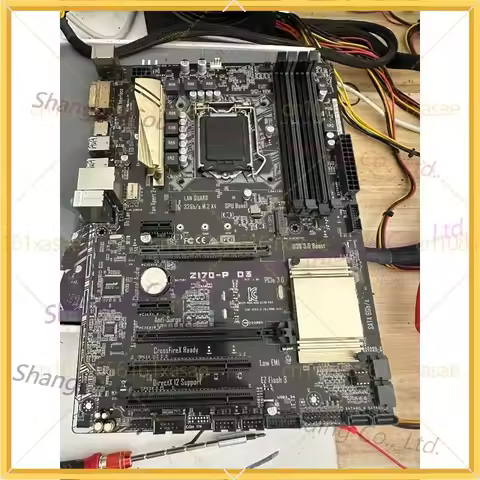 For ASUS Z170-P D3 Motherboard LGA1151 Socket Support DDR3 Memory ATX Desktop Mainboard Replacement 