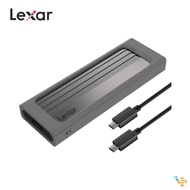 Lexar E300 M.2 Nvme Encyclopedia SSD Box supports USB 3.2 Gen 2, Speed 10Gbps,