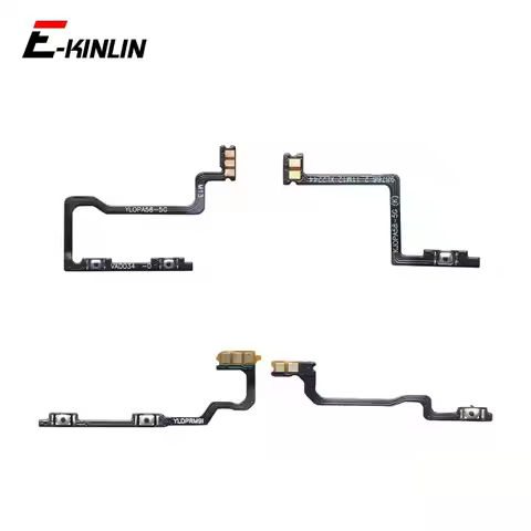 Switch Power ON OFF Key Mute Silent Volume Button Ribbon Flex Cable For OPPO A75 A76 A77 A77s A78 A7