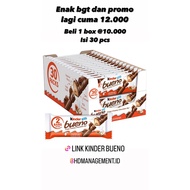 Kinder Bueno 1 box contains 30 pcs