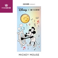 Disney x HABIB Disney100 Mickey Mouse Gold Wafer Coin 999.9 Gold (0.20G)