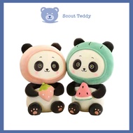 Giant Panda Fruit Stuffed Toys 35cm (1.14 feet) 65cm (2.1 feet); Soft, Huggable, Gift, Adults