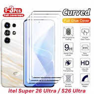 For itel Super 26 Ultra 4G 2025 3PCS Tempered Glass For itel S26 Ultra Super 26 Ultra itel S 26 Ultr