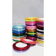 Ribbon satin 1/ 4 inches = 0.6 cm