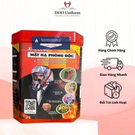 Mặt nạ phòng độc XHZLC40 lọc tối đa khí độc hại cho hệ hô hấp thời gian sử dụng 40 phút tem kiểm địn