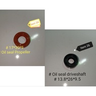 TOHATSU/MERCURY OBM 18HP/15HP Oil seal driveshaft/Propeller 332-60223 2 stroke outboard engine part