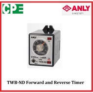 ANLY TWB-ND 60Sec AC240V Motor Forward and Reverse Cyclic Timer Relay