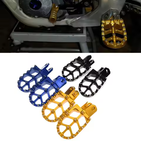 For Suzuki DRZ400SM DRZ 400 SM 400e 400sm DRZ400 Foot Pegs Footpegs RM 250 RMX 125 Footpeg Footrest