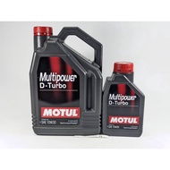 (7 LITERS) MOTUL ORIGINAL MULTIPOWER D-TURBO SAE 10W30 TECHNOSYNTHESE ENGINE OIL TOYOTA HILUX FORD R