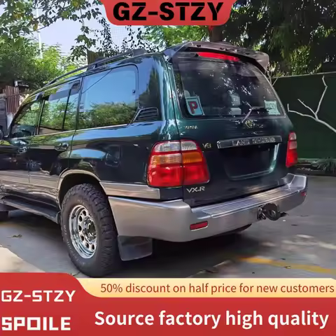 ABS tail wing roof visor rear spoiler for toyota Land cruiser 3400 2700 FJ80 LC80 FJ90 FJ100 LC100 F