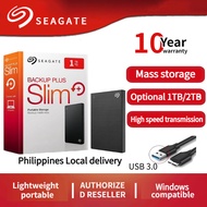 Seagate 1TB/2TB External Hard Drive One Touch USB 3.0 Slim Portable External HDD Hard Drive