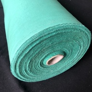 Green Cotton Fabric With Two Patterns (GSM200/61 Inches) (022)