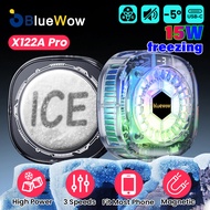 [15W Freezing Cooling] BlueWow Phone Cooler for Gaming Cooling Fan with LED Display Semiconductor Co