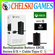 Xbox Rechargeable Battery Xbox Series XS Controller + Cable Type C